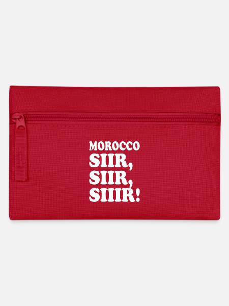Marokko - Federtasche - Rot