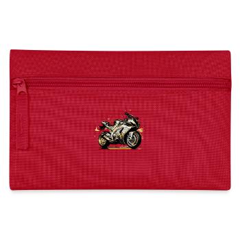 Super sportliches Sporttourer Motorrad - Federtasche - Rot - Vorne