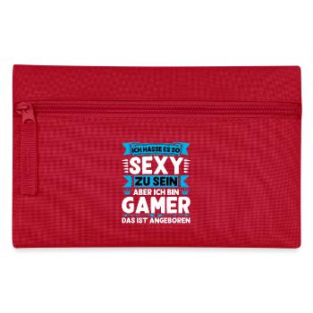 I hate to be so sexy I'm master funny - Pencil Case - red - Front