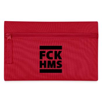 FCK HMS solidarité contre l’antisémitisme - Trousse - rouge - Devant