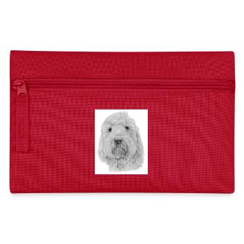 Autocollant Bichon Havanaise - Trousse - rouge - Devant