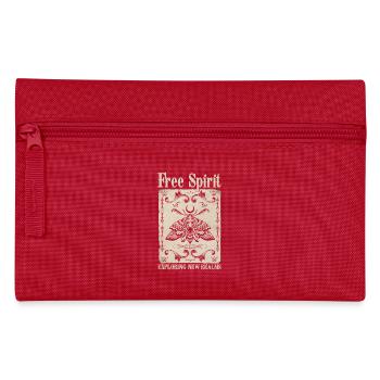 Free Spirit – Mystic Moth - Federtasche - Rot - Vorne