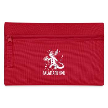 Salamandre salamandre drôle viking odin valhalla - Trousse - rouge - Devant