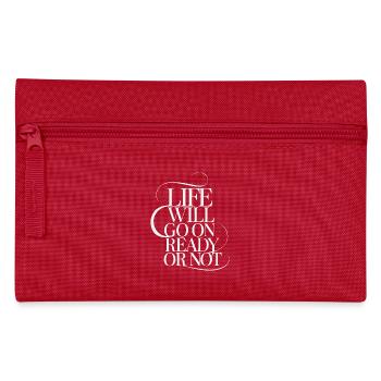 LIFE - Pencil Case - red - Front