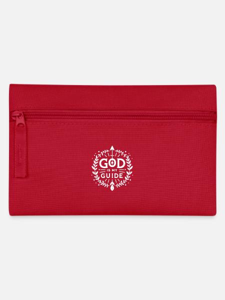 Gott ist mein Führer - Federtasche - Rot