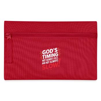 GOOD LUCK - Pencil Case - red - Front