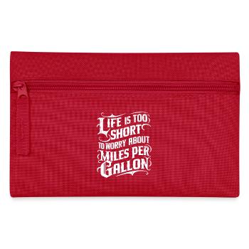 Statement for fuel destroyers and horsepower lovers - Pencil Case - red - Front