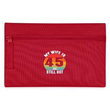 Ma femme a 45 ans et est toujours chaude, j’adore ma jolie femme - Trousse - rouge - Devant