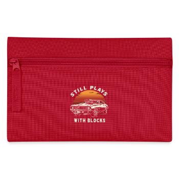 BLOCKS - Pencil Case - red - Front