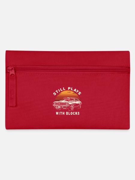 BLÖCKE - Federtasche - Rot