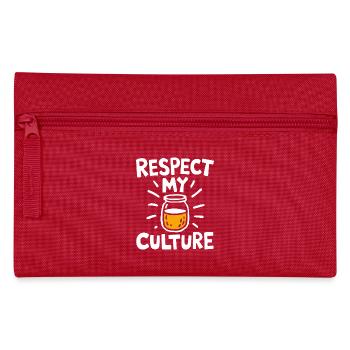 Kombucha Lover Design - Pencil Case - red - Front
