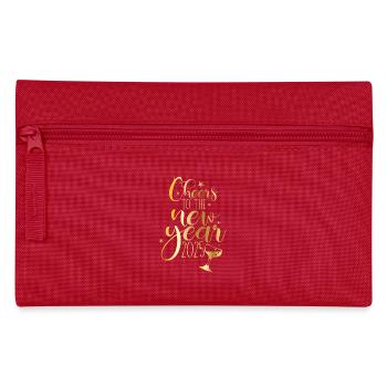 Cheers to the New Year 2025 – Festive New Year's Eve - Pencil Case - red - Front