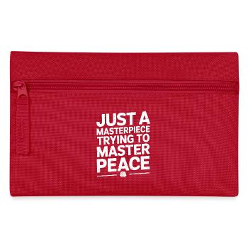 Masterpiece of Inner Peace - Pencil Case - red - Front