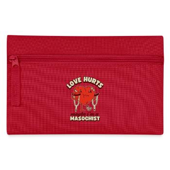 Love Hurts - Pencil Case - red - Front