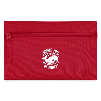 Whale You Be Mine? - Federtasche - Rot - Vorne