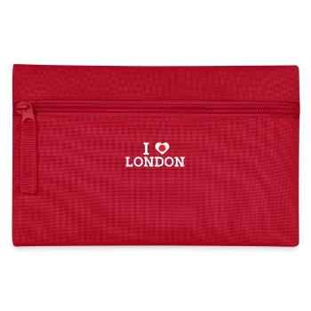 J’aime Londres Japon Drapeau Cool Paris France Amoureux - Trousse - rouge - Devant