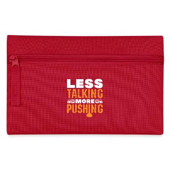 Moins parler Plus Pousser le système d’égout Fosse septique - Trousse - rouge - Devant