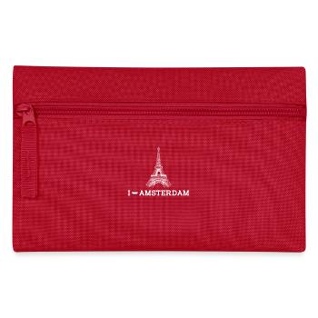 J’aime la Tour Eiffel Pays-Bas Coeur Drapeau Cool - Trousse - rouge - Devant