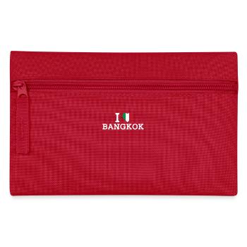 I Love Bangkok Cool Italy Lover Wrong Flag Heart - Pencil Case - red - Front