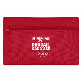 Rougail Saucisse Plat Réunionnais Île Réunion - Trousse - rouge - Devant