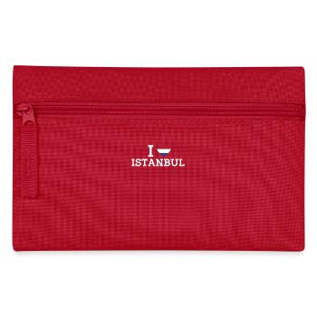 I Love Istanbul Cool Wrong Flag Netherlands Lover - Pencil Case - red - Front