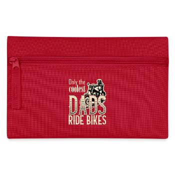 Coolest Dad's Ride Bikes - Pencil Case - red - Front