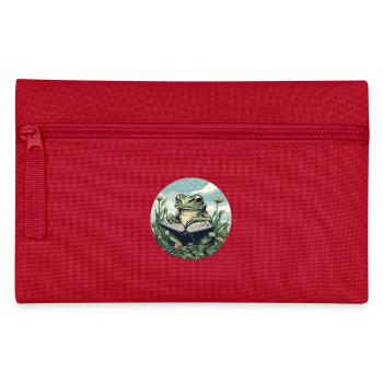 Lecture de grenouille - Trousse - rouge - Devant