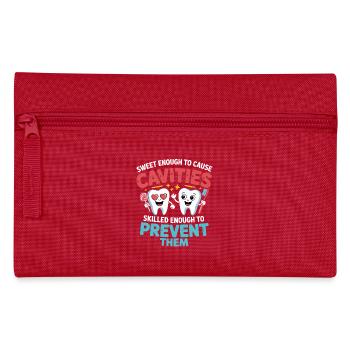 Protéger les dents de Tooth Cari Heroes - Trousse - rouge - Devant
