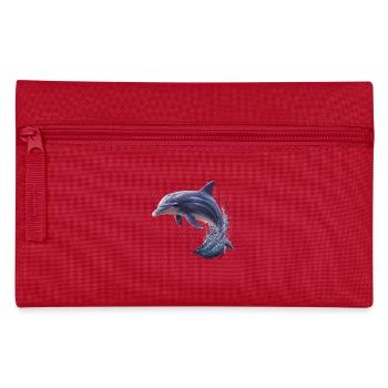 Dauphin Plongeur Dauphins Océan Dauphins mignons Dauphin - Trousse - rouge - Devant