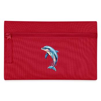 Dauphin Plongeur Dauphins Océan Dauphins mignons Dauphin - Trousse - rouge - Devant