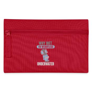 Diving Diver Snorkeling Recreational Diver - Pencil Case - red - Front