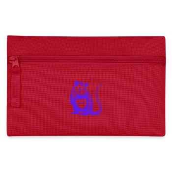 Absolument pas un opossum Cœur de la Saint-Valentin drôle - Trousse - rouge - Devant