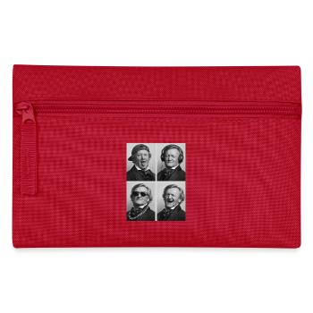 Richard Wagner - Federtasche - Rot - Vorne