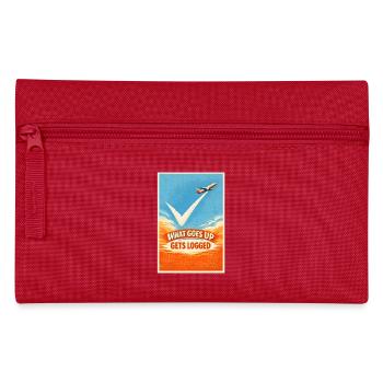 Ce qui monte est enregistré | Observateur d’avions - Trousse - rouge - Devant