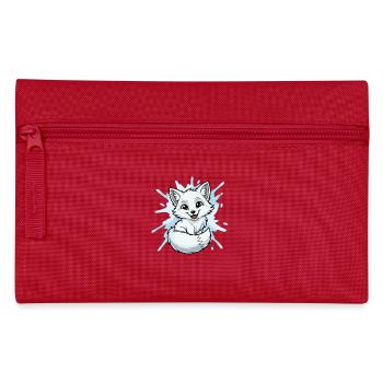 Wasser-Splash Fuchscharakter - Federtasche - Rot - Vorne