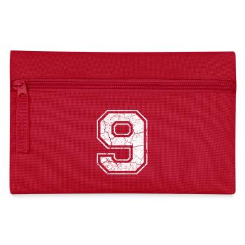 9_nine_neun_white_weiss (de) - Federtasche - Rot - Vorne