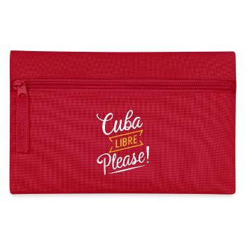 Cuba Libre s'il vous plait ! - Trousse - rouge - Devant