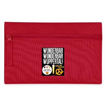 Wuppertal - Federtasche - Rot - Vorne