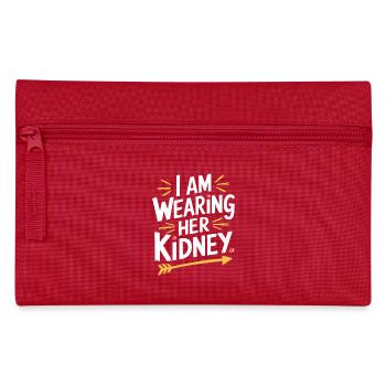 Funny statement on the transplant - Pencil Case - red - Front
