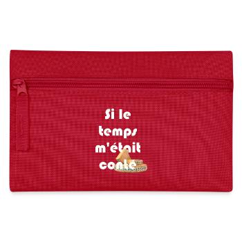 Comté - Trousse - rouge - Devant