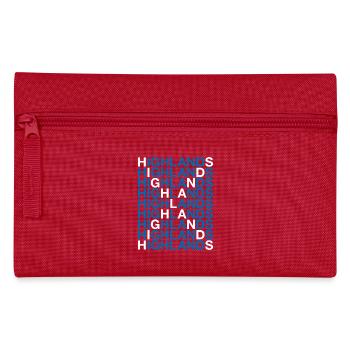 HIGHLANDS Scotland Flag - Pencil Case - red - Front