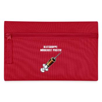 Kaffee Schweden Mörkrost Schwedisch Fika - Federtasche - Rot - Vorne