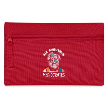 Relaxed through philosophy - Pencil Case - red - Front