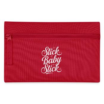 Powerful saying for IVF moms - Pencil Case - red - Front