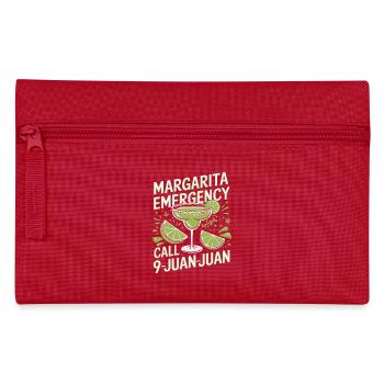 Lustiger Spruch für Margarita-Fans - Federtasche - Rot - Vorne
