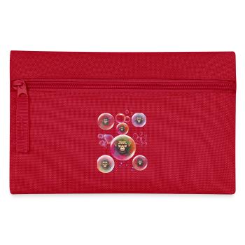 Bulles de Savon Singe - Trousse - rouge - Devant