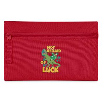 Not Afraid of Luck - Playful and Bold Design - Federtasche - Rot - Vorne