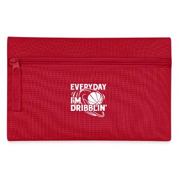 Basketball! BBall! Streetball! NBA! Court - Federtasche - Rot - Vorne