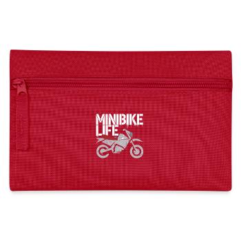 For real minibike fans - Pencil Case - red - Front
