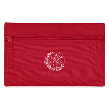 maman t’aime maman Fleurs Femmes Saint Valentin - Trousse - rouge - Devant
